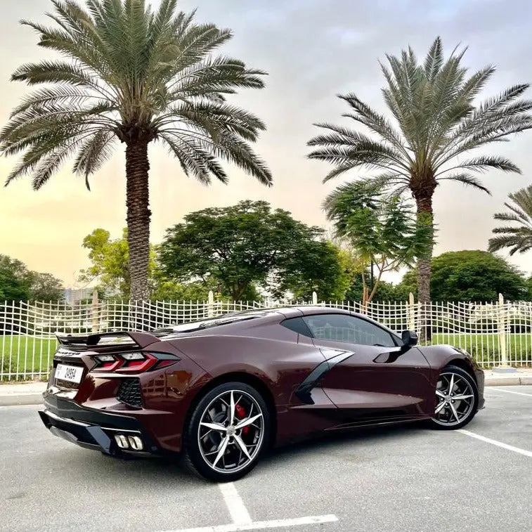 CHEVROLET CORVETTE 2021 (BROWN) five luxury car rental