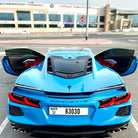 CHEVROLET CORVETTE 2021 (BLUE) five luxury car rental