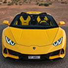 Lamborghini Huracan Evo Spider 2021 ( Yellow ) - CullinanDXB