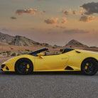 Lamborghini Huracan Evo Spider 2021 ( Yellow ) - CullinanDXB