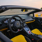 Lamborghini Huracan Evo Spider 2021 ( Yellow ) - CullinanDXB