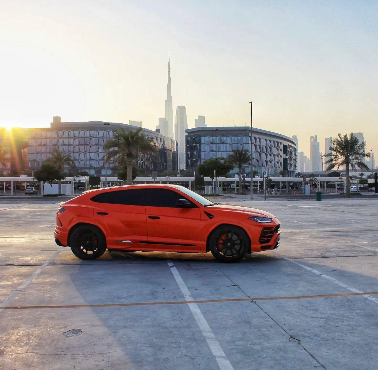 Lamborghini Urus 2022 (Orange) - CullinanDXB